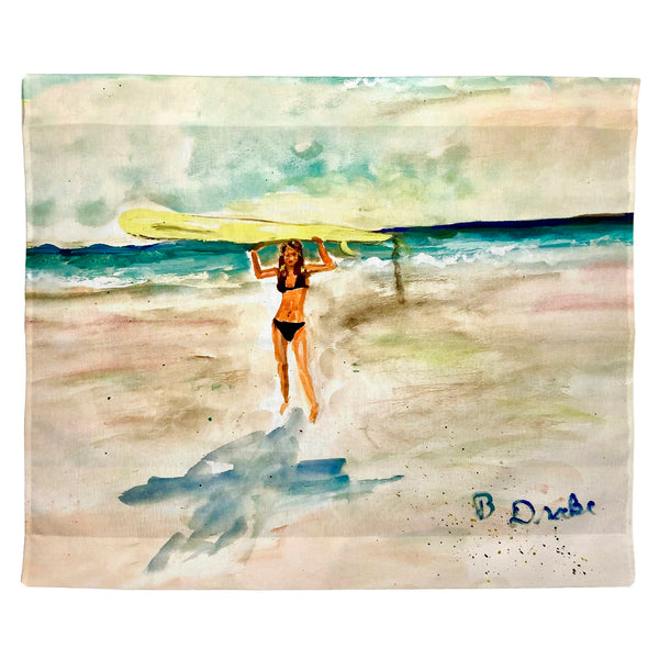 Surfer Girl II Outdoor Wall Hanging 24x30