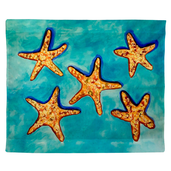 Many Starfish Outdoor Wall Hanging 24x30