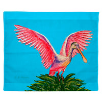 Spoonbill Wings Outdoor Wall Hanging 24x30