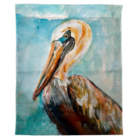 Pelican Profile Outdoor Wall Hanging 24x30