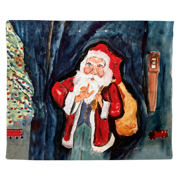 Santa Gifts Outdoor Wall Hanging 24x30