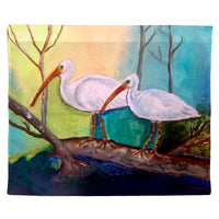 Ibis Walking Outdoor Wall Hanging 24x30