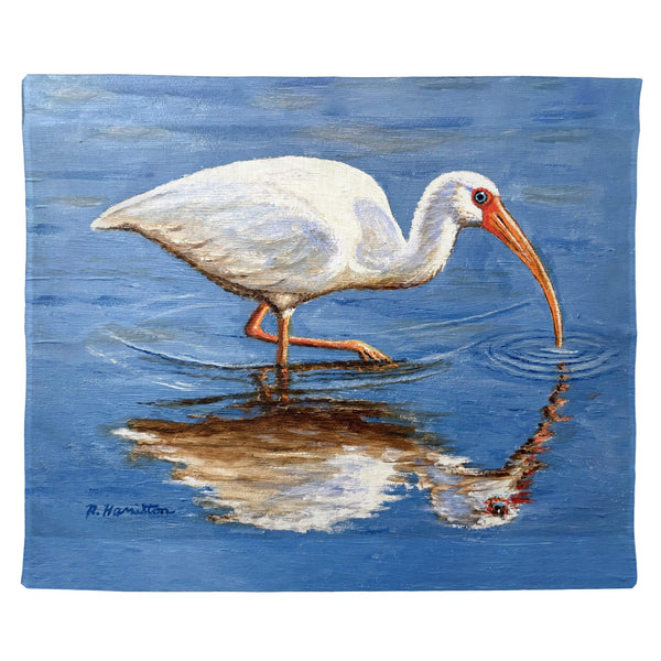 Ibis Looking Outdoor Wall Hanging 24x30