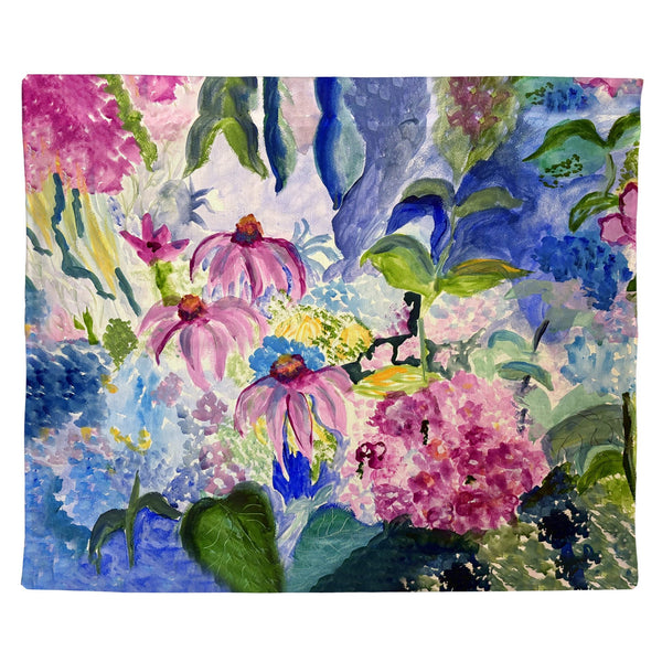Cone Flowers II Outdoor Wall Hanging 24x30