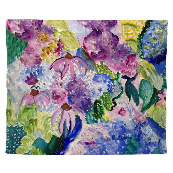 Cone Flowers III Outdoor Wall Hanging 24x30
