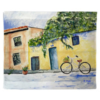Portugal Bike Outdoor Wall Hanging 24x30