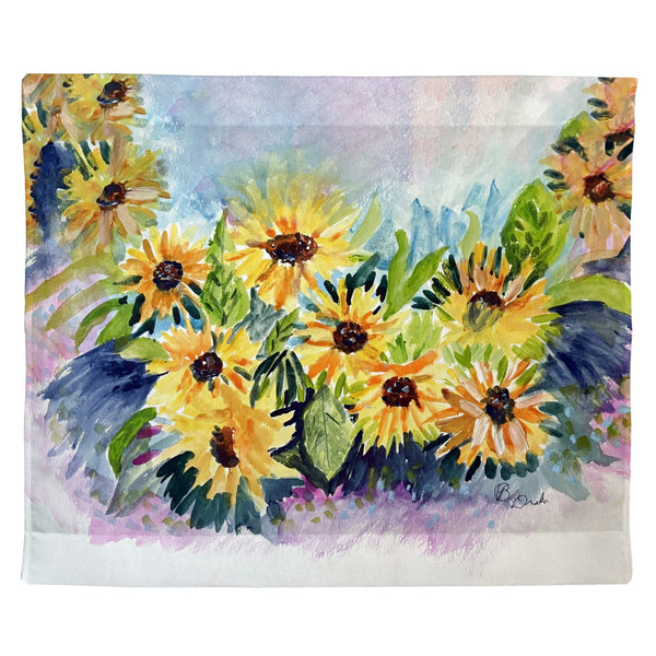 Betsy's Black Eyed Susans Outdoor Wall Hanging 24x30