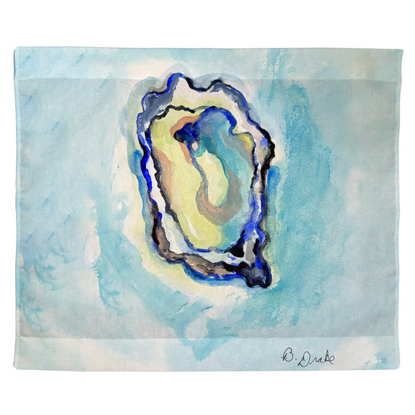 One Oyster Outdoor Wall Hanging 24x30