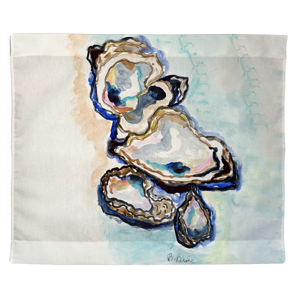 Many Oysters Outdoor Wall Hanging 24x30