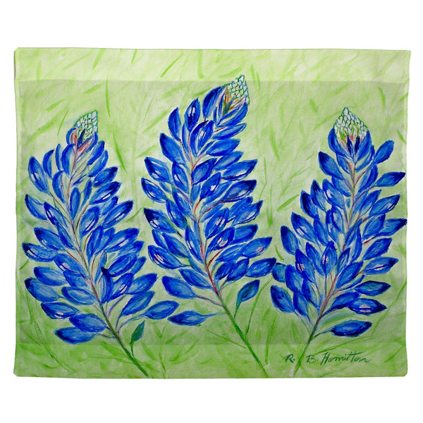 Blue Bonnet Outdoor Wall Hanging 24x30