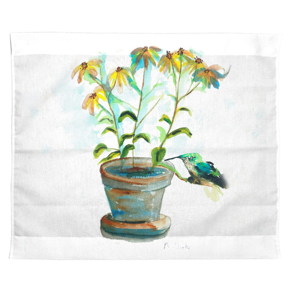Pot of Daisies Outdoor Wall Hanging 24x30