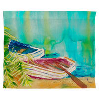 Row Boats Outdoor Wall Hanging 24x30