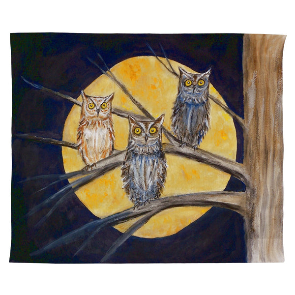 Night Owls Outdoor Wall Hanging 24x30