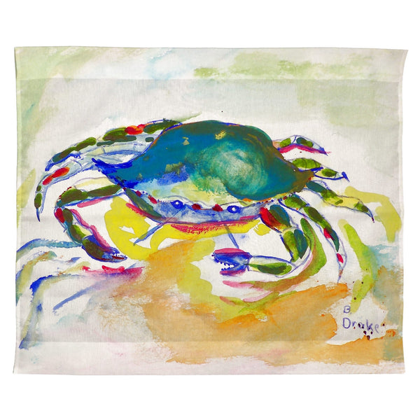 Green Crab Outdoor Wall Hanging 24x30
