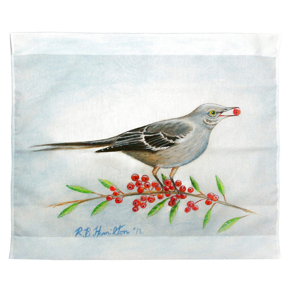 Mockingbird & Berries Outdoor Wall Hanging 24x30