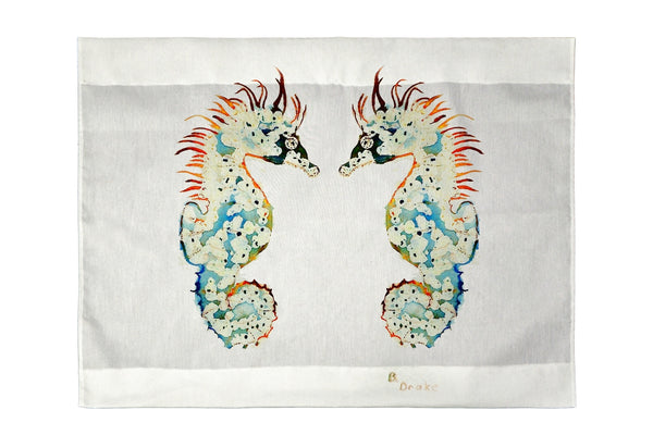 Betsy's Seahorses Outdoor Wall Hanging 24x30