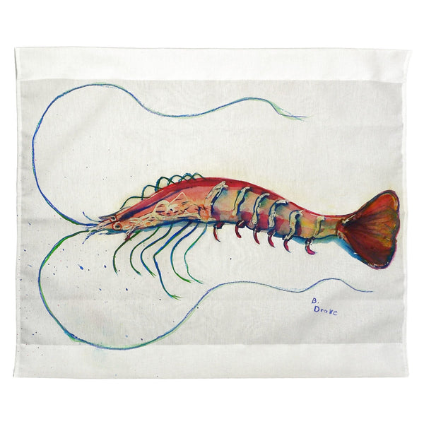 Betsy's Shrimp Outdoor Wall Hanging 24x30