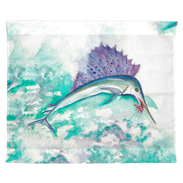Betsy's Sailfish Outdoor Wall Hanging 24x30