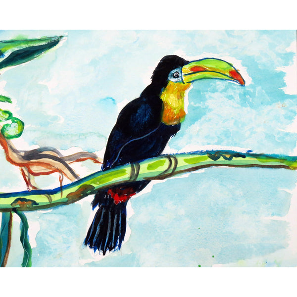 Toucan Outdoor Wall Hanging 24x30