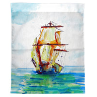 Tall Ship Outdoor Wall Hanging 24x30