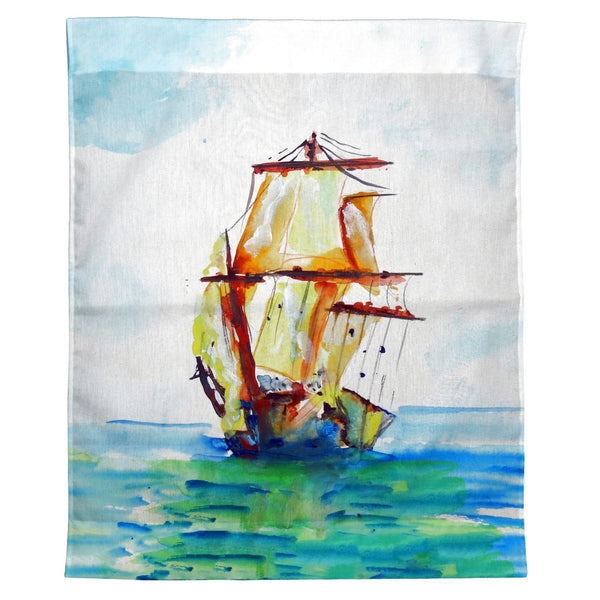 Tall Ship Outdoor Wall Hanging 24x30