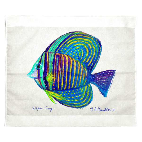 Sailfin Tang Outdoor Wall Hanging 24x30