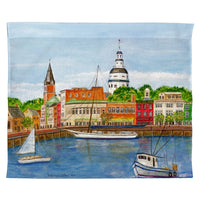 Annapolis City Dock, MD Outdoor Wall Hanging 24x30