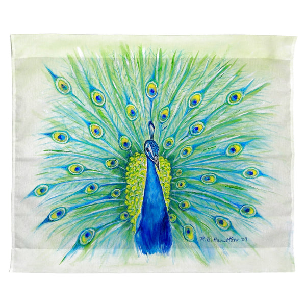 Peacock Outdoor Wall Hanging 24x30