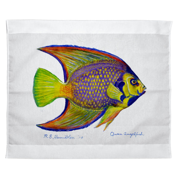 Queen Angelfish Outdoor Wall Hanging 24x30