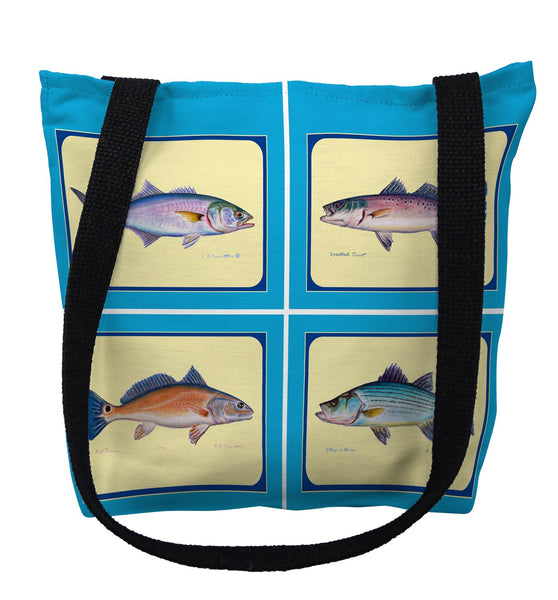 Multi Fish Tote Bag