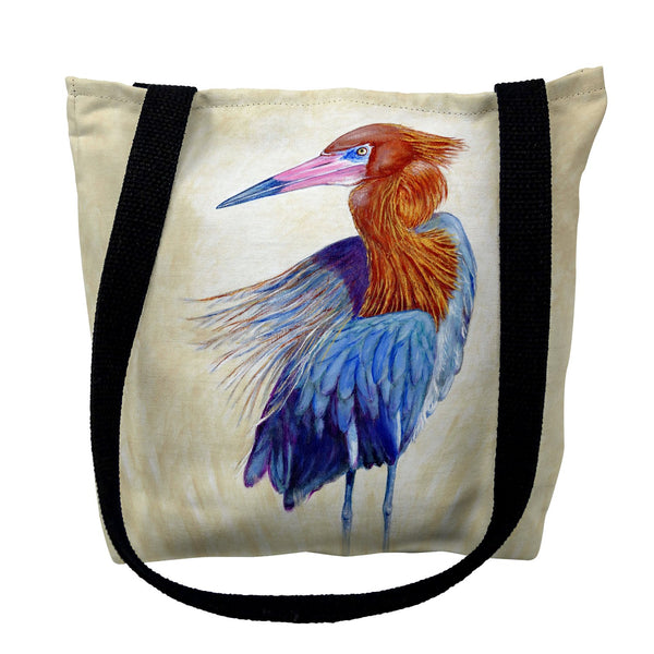 Reddish Egret Portrait Tote Bag