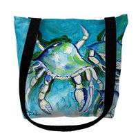 White Crabs Tote Bag