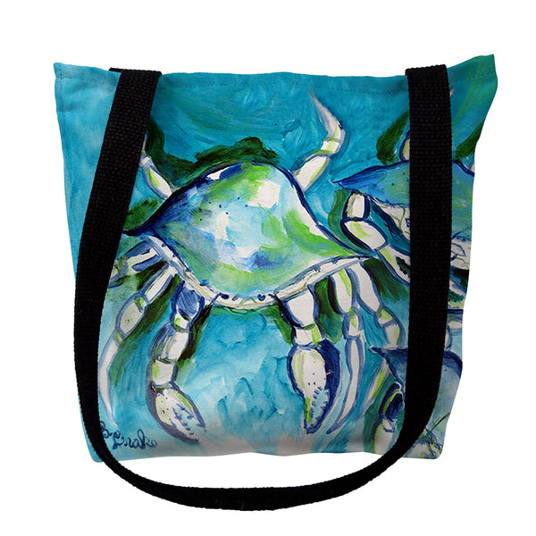 White Crabs Tote Bag
