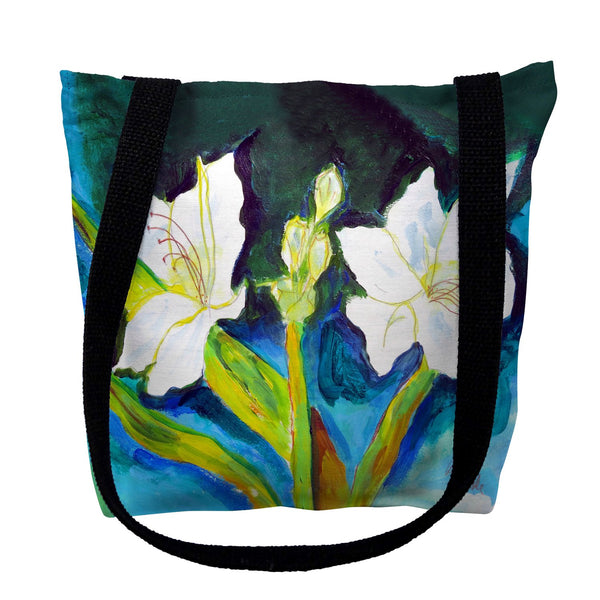 White Lilies Tote Bag