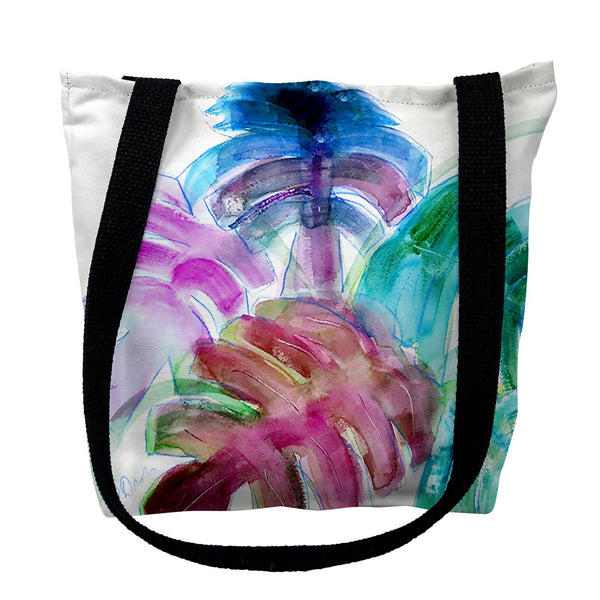 Monstera Leaves Tote Bag