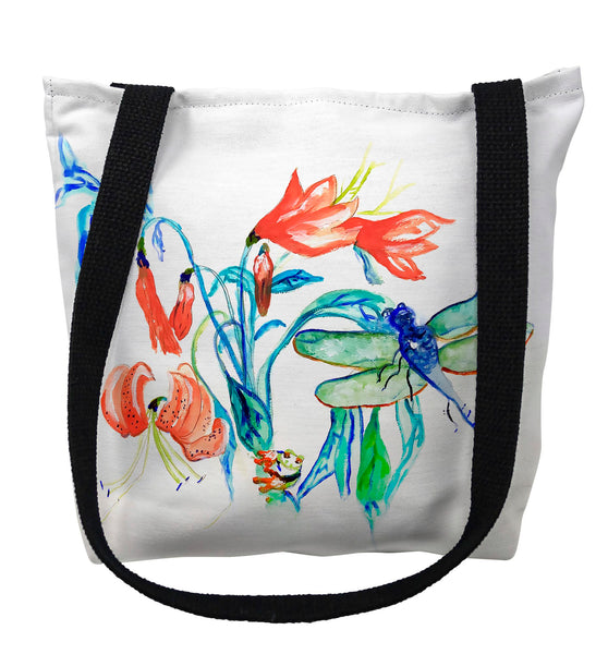 Blue and Green Dragonfly Tote Bag