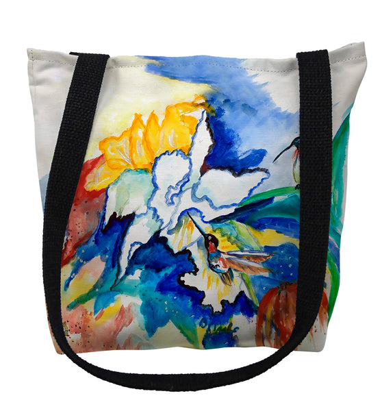 Two Hummingbirds Tote Bag
