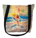 Surfer Girl Tote Bag