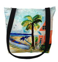 Canoe and House Tote Bag