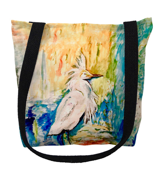 Wild Egret Tote Bag