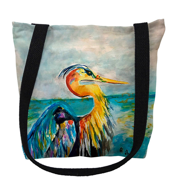 Blue Heron Colors Tote Bag