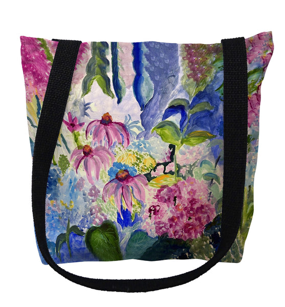 Cone Flowers II Tote Bag