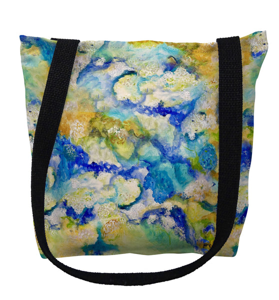 Abstract Hydrangea Tote Bag