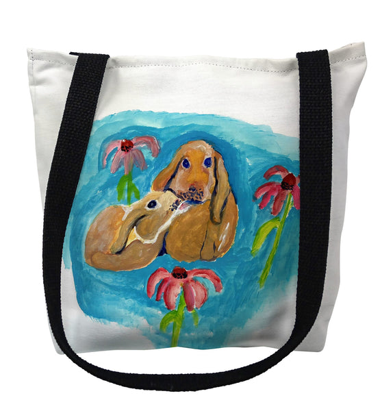 Two Rabbits Tote Bag
