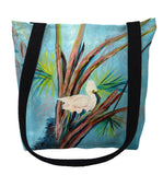 Roosting Egret Tote Bag