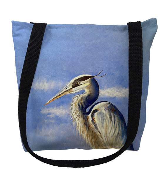 Blue Heron Portrait Tote Bag