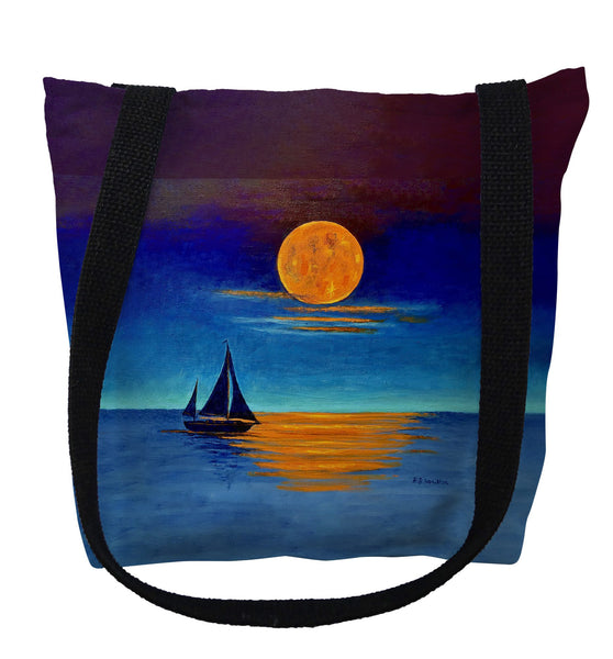 Moon Light Sailing Tote Bag