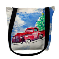 Truck & Tree Tote Bag