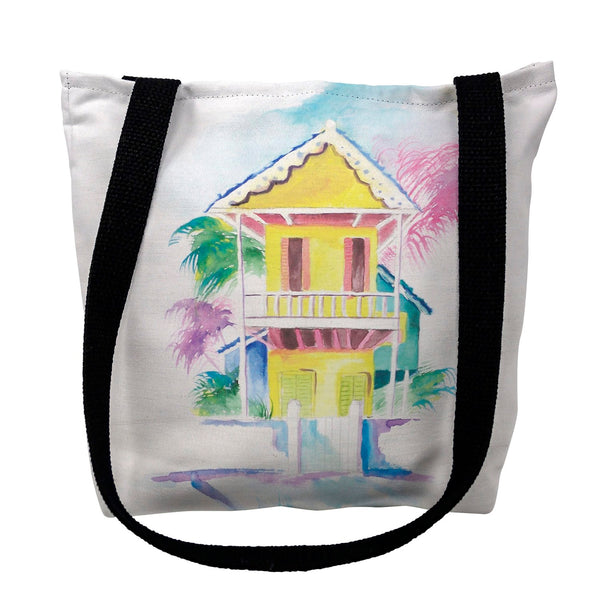 W. Palm Hut Yellow Tote Bag