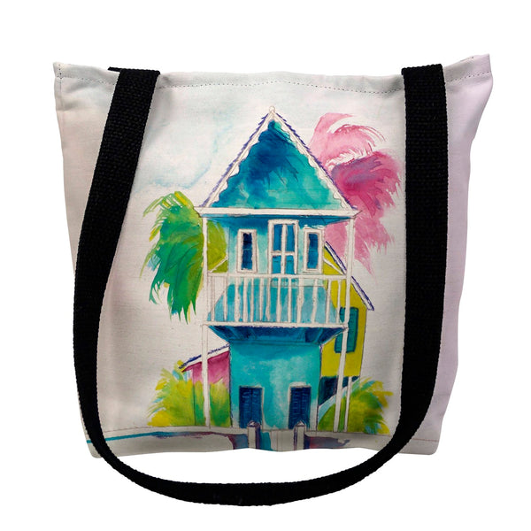 W. Palm Hut Blue Tote Bag